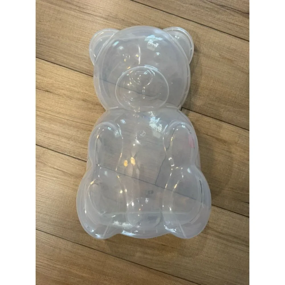 Gummy Bear Plastic Gift Container Clear 16 Inch Large Gift Storage Party BAby